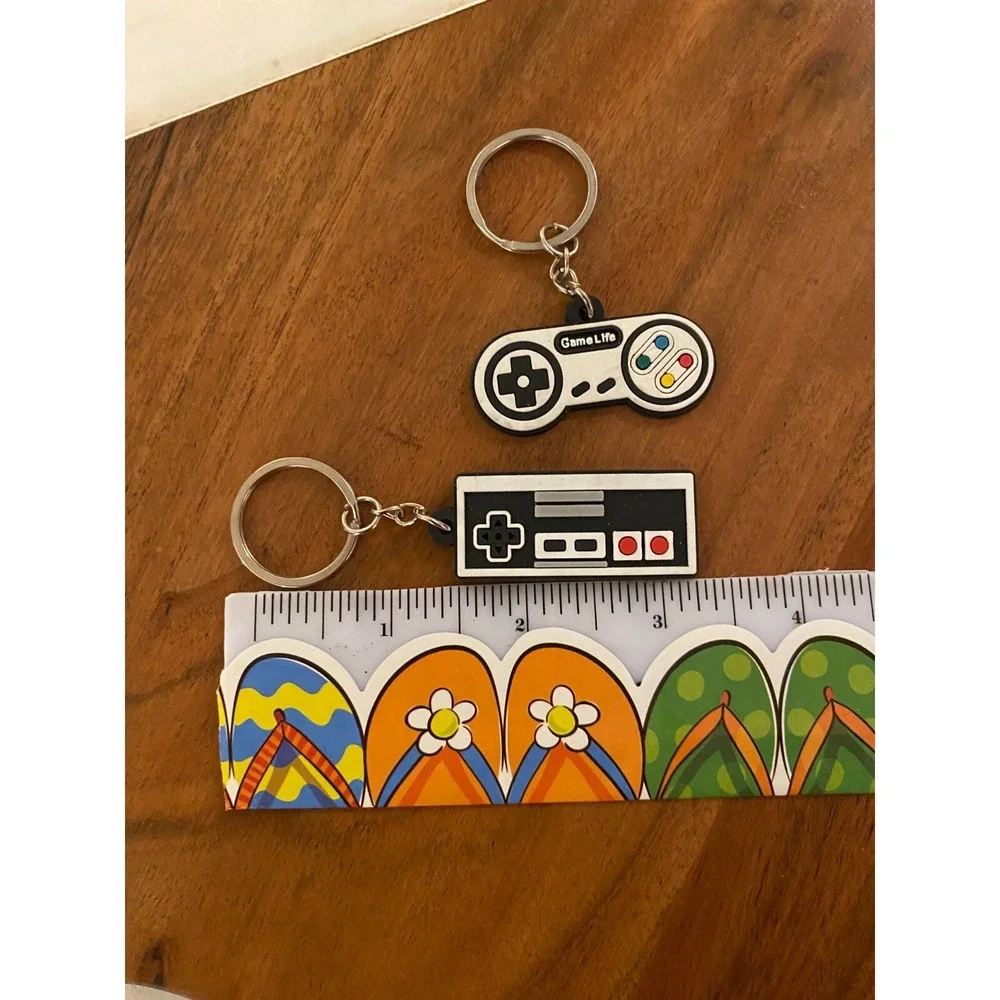 Game Controller Keychains Set of Two Lot Keyring keychain‎